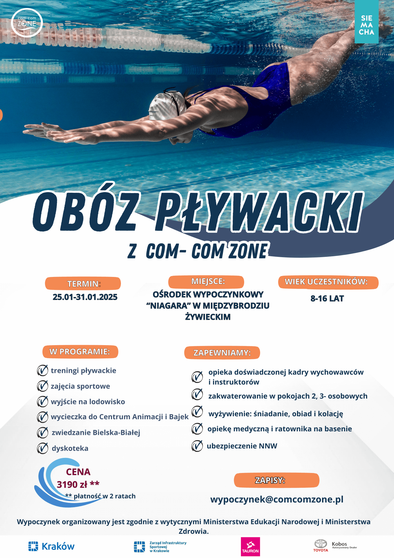 OBÓZ PŁYWACKI